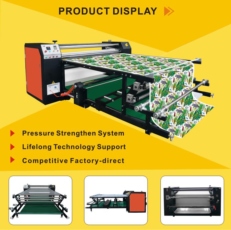 roller heat press machine