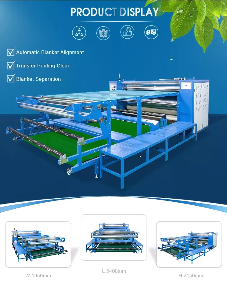 Roll heat press machine Roll heat press machine