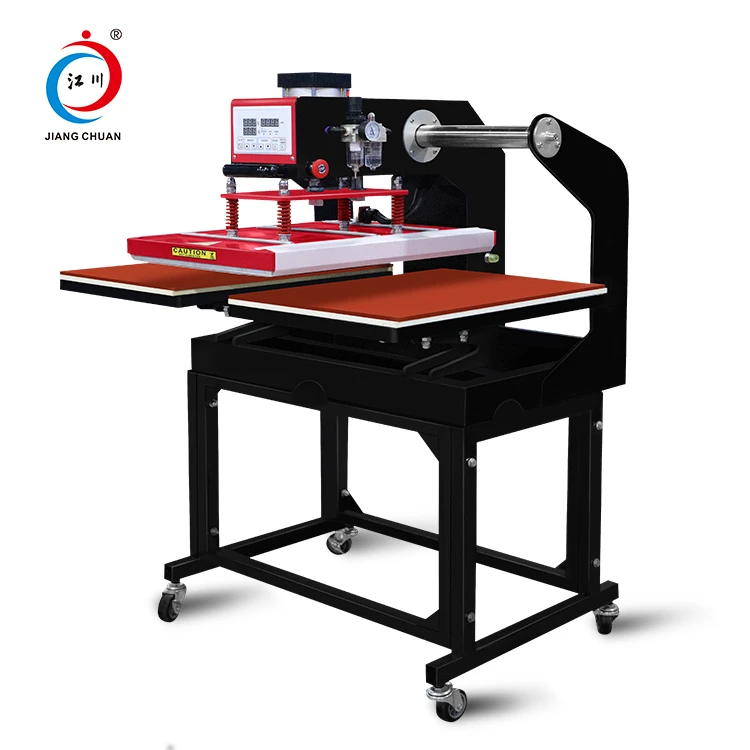 Pneumatic Double Heat Press Machine