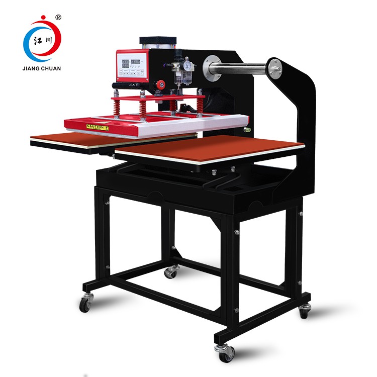 Pneumatic Double Heat Press Machine