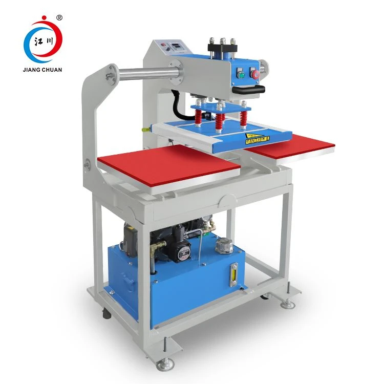 Double Position Cloth Heat Press Transfer Printing Machine