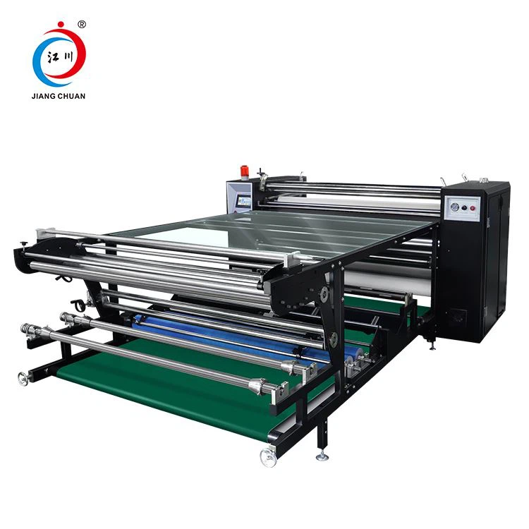 Large Format Roller Sublimation Heat Transfer Press Machine For Fabric